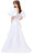 Ashley Lauren 11378 - Puffed Sleeves Prom Gown Special Occasion Dress