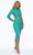 Ashley Lauren - 1975 One Sleeved Asymmetrical Hi-Low Hem Sequin Dress Evening Dresses