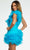 Ashley Lauren - 4482 Sweetheart Ruffled Feather Dress Homecoming Dresses