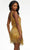 Ashley Lauren - 4484 Asymmetric Fringe Short Dress Homecoming Dresses