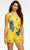 Ashley Lauren - 4492 Asymmetric Beaded Short Romper Homecoming Dresses