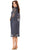 Ashley Lauren 4510 - V-Neck Beaded Cocktail Dress Cocktail Dresses