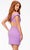 Ashley Lauren 4515 - Off Shoulder Criss Cross Back Cocktail Dress Special Occasion Dress