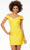 Ashley Lauren 4515 - Off Shoulder Criss Cross Back Cocktail Dress Special Occasion Dress