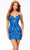Ashley Lauren 4519 - Sequined Strapless Cocktail Dress Special Occasion Dress