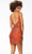Ashley Lauren 4521 - Sleeveless V-Neck Sequin Cocktail Dress Special Occasion Dress