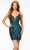 Ashley Lauren 4521 - Sleeveless V-Neck Sequin Cocktail Dress Special Occasion Dress