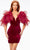 Ashley Lauren 4529 - Ruffled Sleeves Cocktail Dress Special Occasion Dress