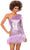 Ashley Lauren 4542 - One-Shoulder Cocktail Dress Special Occasion Dress 0 / Orchid