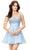 Ashley Lauren 4570 - Fit and Flare Cocktail Dress Special Occasion Dress 0 / Sky