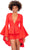 Ashley Lauren 4572 - Two-Piece Long Sleeved Romper Special Occasion Dress