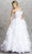 Aspeed Bridal - LH032 Corset Bod Ruffled Wedding Gown Wedding Dresses XXS / White