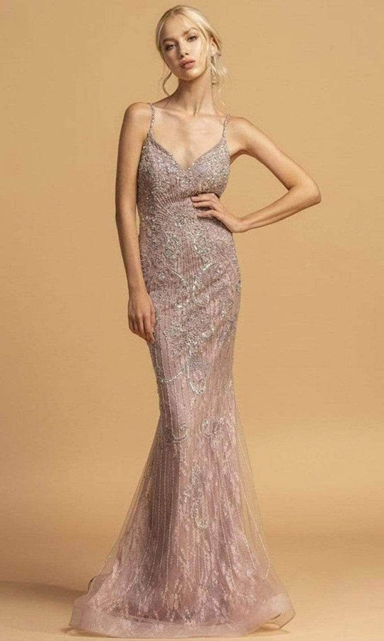 Aspeed Design - Beaded Mermaid Evening Dress L2230