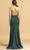 Aspeed Design - D289 Bejeweled Halter High Slit Dress Evening Dresses