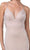 Aspeed Design - D413 Crisscross Back Plain Textured Dress Evening Dresses
