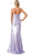 Aspeed Design D601 - Sleeveless Satin Column Dress Evening Dresses