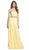 Aspeed Design L1609 - Sweetheart Beaded Waist Prom Dress Evening Dresses XXS / Yellow