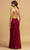 Aspeed Design - L2026 Beaded Halter High Slit Dress Evening Dresses