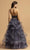 Aspeed Design - L2147 Faux Two-Piece Embroidered Halter Dress Prom Dresses