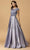 Aspeed Design - L2157 Faux Two-Piece Beaded Cap Sleeve Dress Mother of the Bride Dresses XXS / Royal
