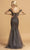 Aspeed Design - L2170 Floral Lace Cold Shoulder Trumpet Dress Special Occasion Dress