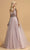 Aspeed Design - L2181 Beaded Cutout Back Tulle Dress Prom Dresses XXS / Mauve