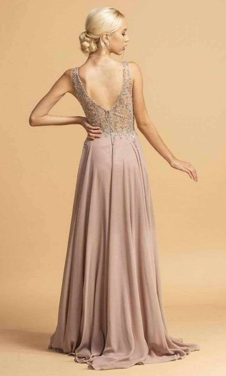 Gorgeous Rhinestone High Neck Long Sheath 2017 Prom Dresses, Popular Prom Dress, PD0234