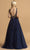 Aspeed Design - L2210 Beaded Plunging V-Neck Evening Dress Prom Dresses