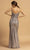 Aspeed Design - L2218 Spaghetti Strap Beaded Sheath Dress Evening Dresses