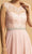 Aspeed Design - L2222 Cap Sleeve Cutout Back Chiffon Dress Evening Dresses
