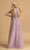 Aspeed Design - L2234 Plunging V-Neck Beaded High Slit Dress Prom Dresses