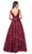 Aspeed Design - L2237 Embellished Chiffon Lace A-Line Gown Special Occasion Dress