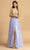 Aspeed Design - L2239 Sleeveless Plunging V-Neck A-Line Dress Prom Dresses XXS / Perry Blue