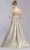 Aspeed Design - L2304 Off Shoulder Sheath/A-Line Dress Evening Dresses