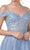 Aspeed Design - L2361 Cold Shoulder Lace High Slit Dress Prom Dresses