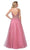 Aspeed Design - L2378 V-Neck Beaded Evening Dress Evening Dresses