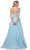Aspeed Design - L2381 Plunging V-Neck Slit Evening Dress Evening Dresses