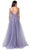 Aspeed Design - L2390 Illusion V-Neck A-Line Evening Dress Evening Dresses