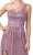 Aspeed Design - L2422 Asymmetric Mesh Overlay Dress Prom Dresses