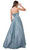 Aspeed Design - L2434 Straight Neck Strapless A-Line Gown Prom Dresses