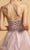 Aspeed Design - S2088 Short Sweetheart Lace Bodice Dress Homecoming Dresses