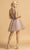 Aspeed Design - S2114 Crystal Beaded Short Tulle Dress Homecoming Dresses
