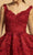 Aspeed Design - S2123 Scoop Back Lace A-Line Dress Homecoming Dresses