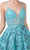Aspeed Design - S2277 Plunging V-Neck A-Line Cocktail Dress Homecoming Dresses