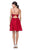 Aspeed Design - S2318 Plunging Sweetheart Embroidered A-Line Dress Homecoming Dresses