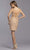 Aspeed Design - S2333 Floral Embellished Sheath Dress Cocktail Dresses