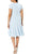 Avec Les Filles 1P01W54 - Short Sleeve High Low Flounce Dress Special Occasion Dress
