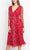 BCBG Generation GU05D32 - Long Sleeve Printed Casual Dress Cocktail Dresses