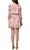 BCBG Generation GU07D02 - Square Paisley Print Casual Dress Cocktail Dresses