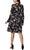 BCBG Generation GU07D16 - Floral Long Sleeve Casual Dress Cocktail Dresses